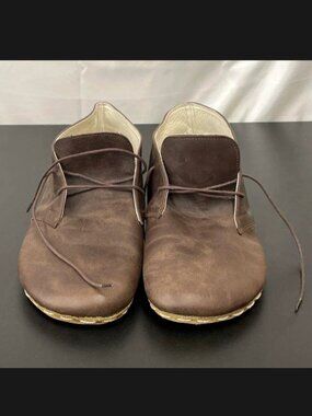 Earthing Harmony Grounding Barefoot Chukka Boot EU 45 US 12-12.5 Brentwood Brown